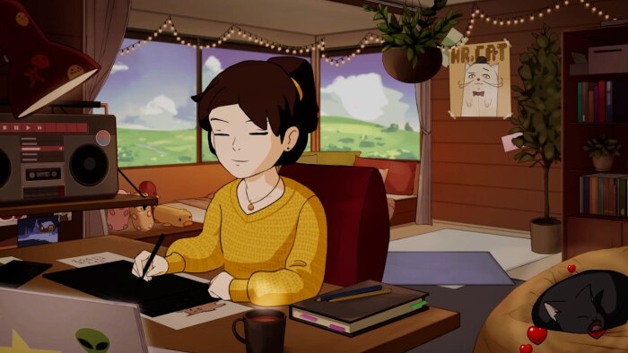Comfy Girl: Lofi Companion PC Crack