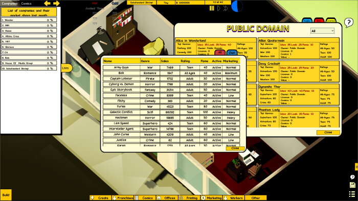 Comic Company Manager Free Download Torrent