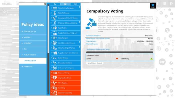 Democracy 4 - Voting Systems PC Crack