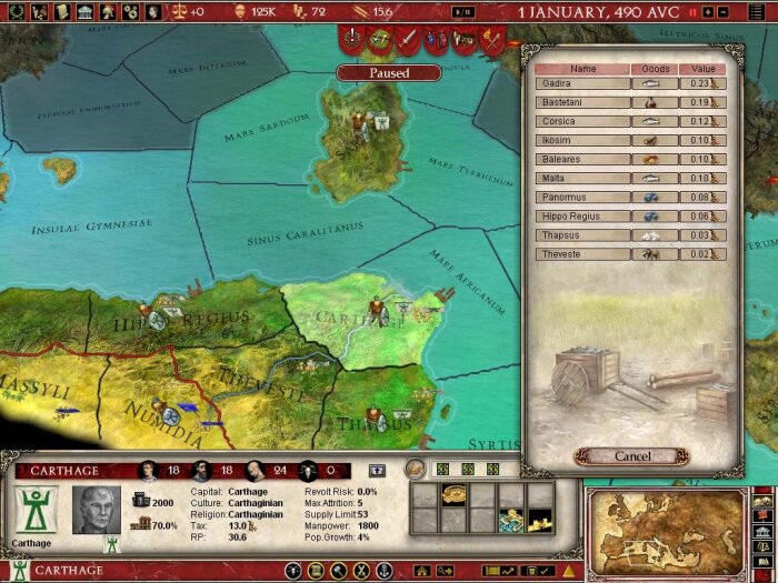 Europa Universalis: Rome - Gold Edition PC Crack