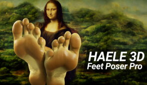 Download HAELE 3D - Feet Poser Pro
