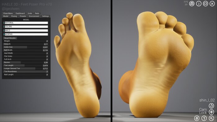 HAELE 3D - Feet Poser Pro Crack Download