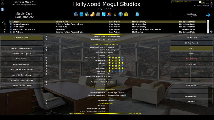 Hollywood Mogul 4 PC Crack