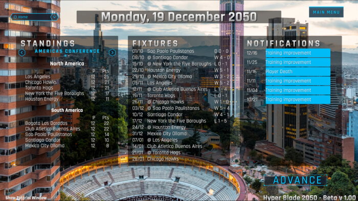 HyperBlade 2050 - Dystopian Sports Manager PC Crack