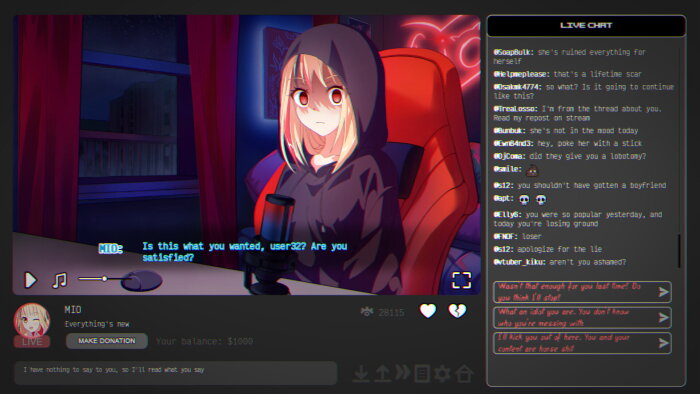 I Hate My Waifu Streamer PC Crack