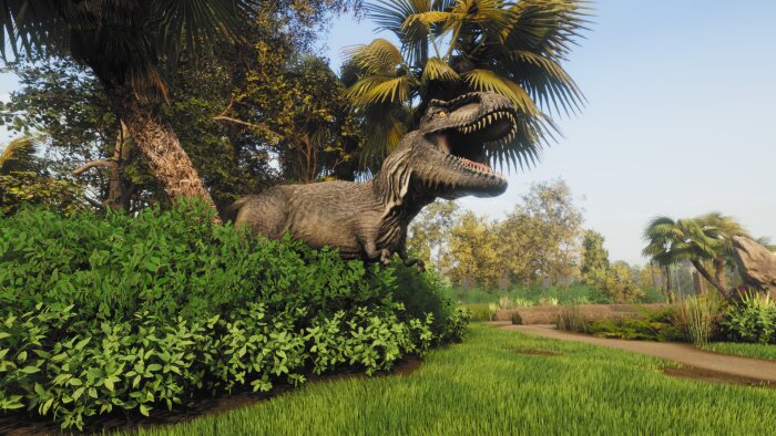 Lawn Mowing Simulator - Dino Safari Download Free