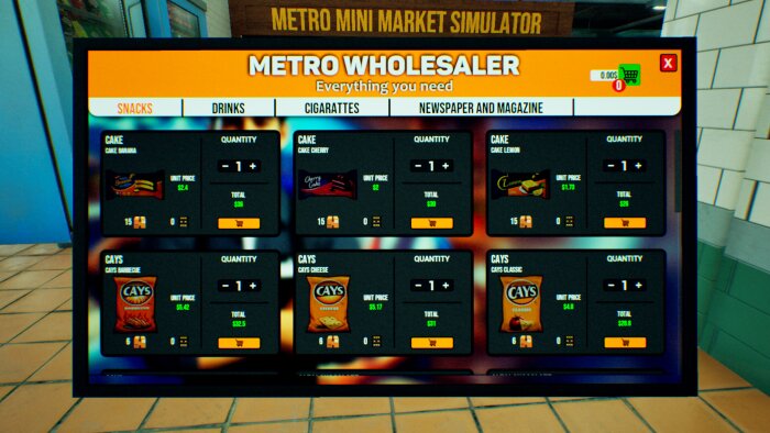 Metro Mini Market Simulator PC Crack