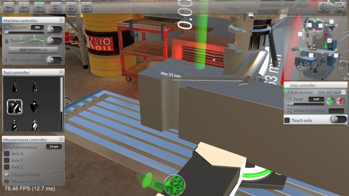 Milling machine simulator PC Crack