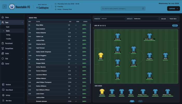 Non-League Manager Download Free