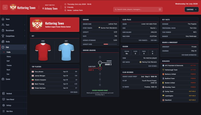 Non-League Manager PC Crack