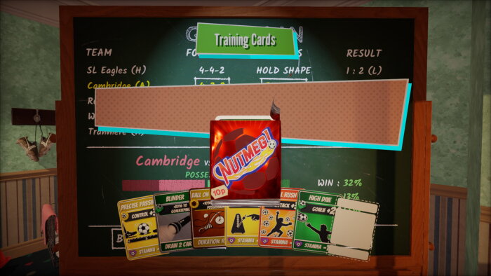 NUTMEG! A Nostalgic Deckbuilding Football Manager PC Crack