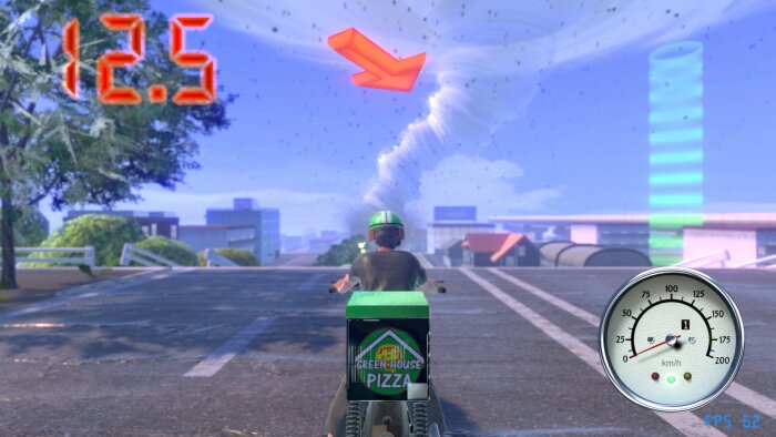Pizza Delivery in a Storm Download Free