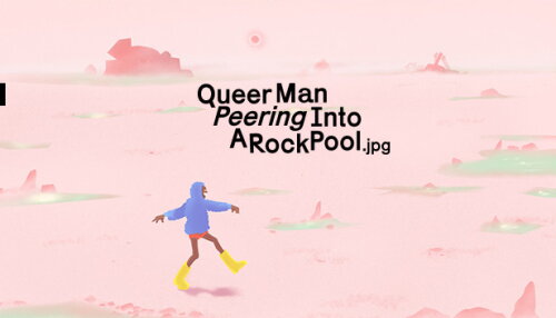 Download Queer Man Peering Into A Rock Pool.jpg