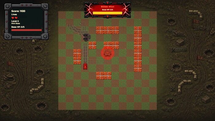 Red Tanks vs Lizard Download Free