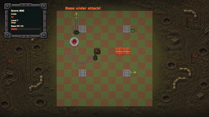 Red Tanks vs Lizard Crack Download