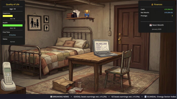 SELF MADE: Investment Life Sim PC Crack