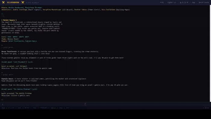 Silverbrook: a Text-Based RPG Free Download Torrent
