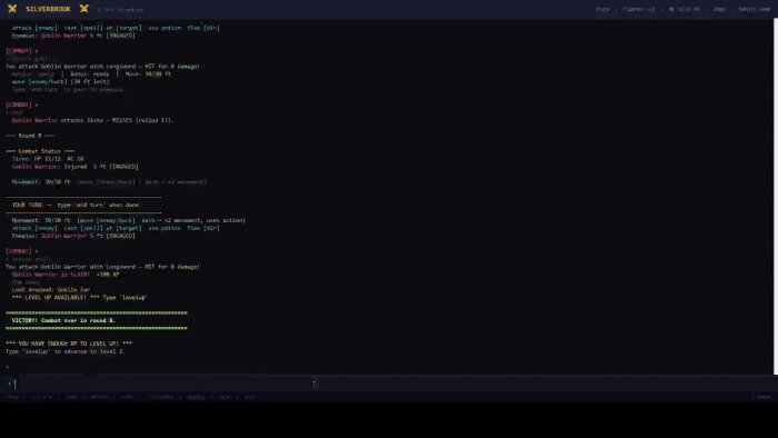 Silverbrook: a Text-Based RPG PC Crack