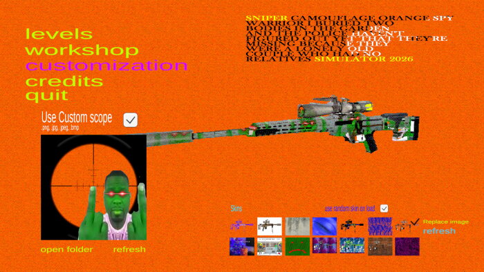 Sniper Camouflage Orange Spy Warrior I Buried Two Bodies in the Garden and the Police Haven't Figured Out Yet That They're Missing Because They Were a Lonely Old Couple Who Had No Relatives Simulator 2026 PC Crack
