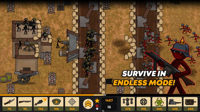Stickman Trenches PC Crack