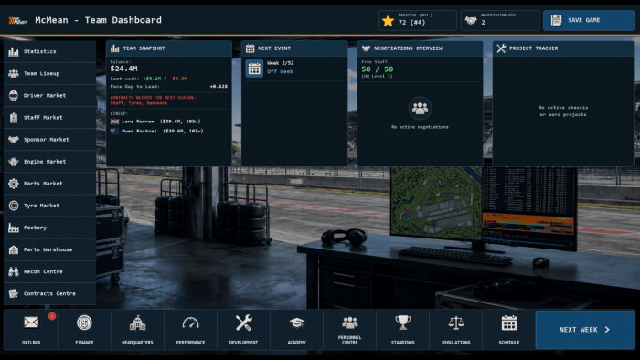 Team Principal: A Racing Manager Crack Download