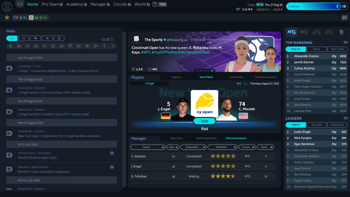 Tennis Manager 26 Download Free