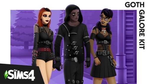 Download The Sims™ 4 Goth Galore Kit