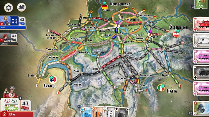 Ticket to Ride® - Switzerland Expansion Download Free