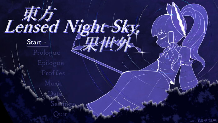 Touhou Lensed Night Sky, Kaseigai Download Free