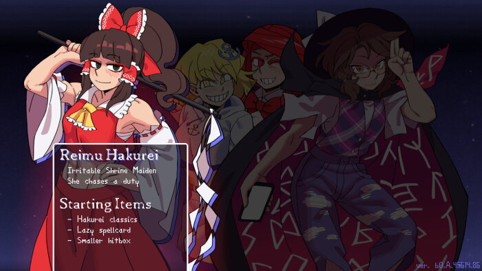 Touhou Lensed Night Sky, Kaseigai Free Download Torrent