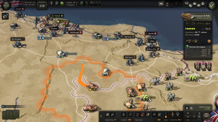 Unity of Command II - Desert Rats Download Free