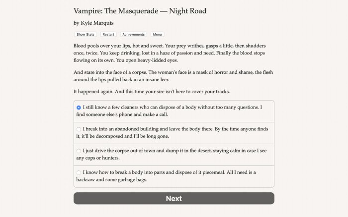 Vampire: The Masquerade — Night Road Repack Download