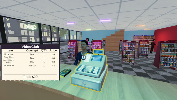 Videoclub Simulator PC Crack